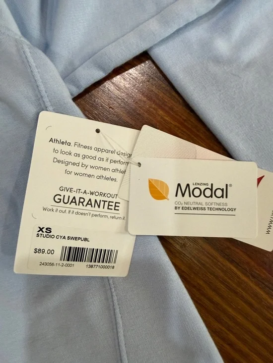 Athleta Pale Blue Modal Pullover
Studio CYA pullover - Picture 2 of 4